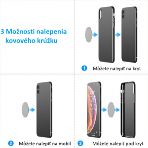 Magnetický držiak na telefón do auta