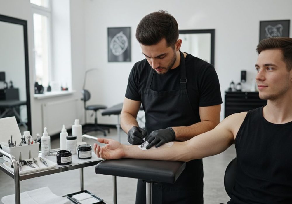 lokálne anestetikum aplikácia tetovanie