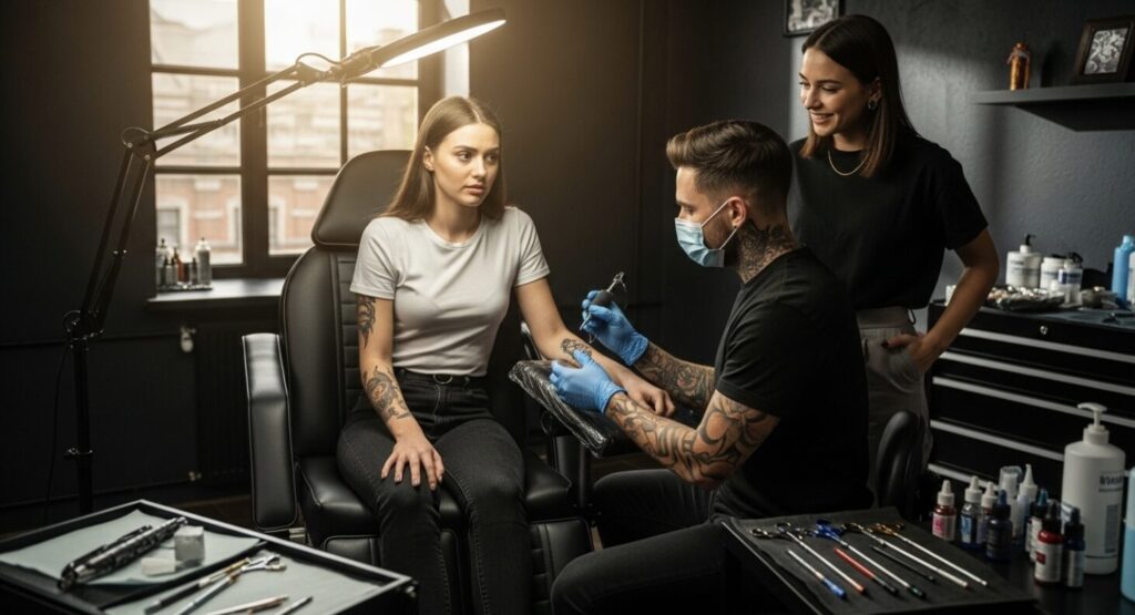 ako prebieha tetovací proces