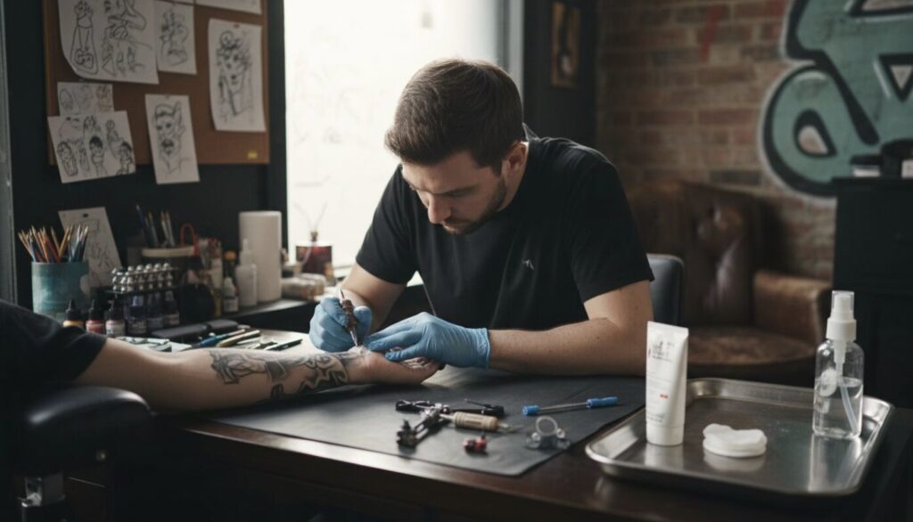 ošetrenie po tetovaní