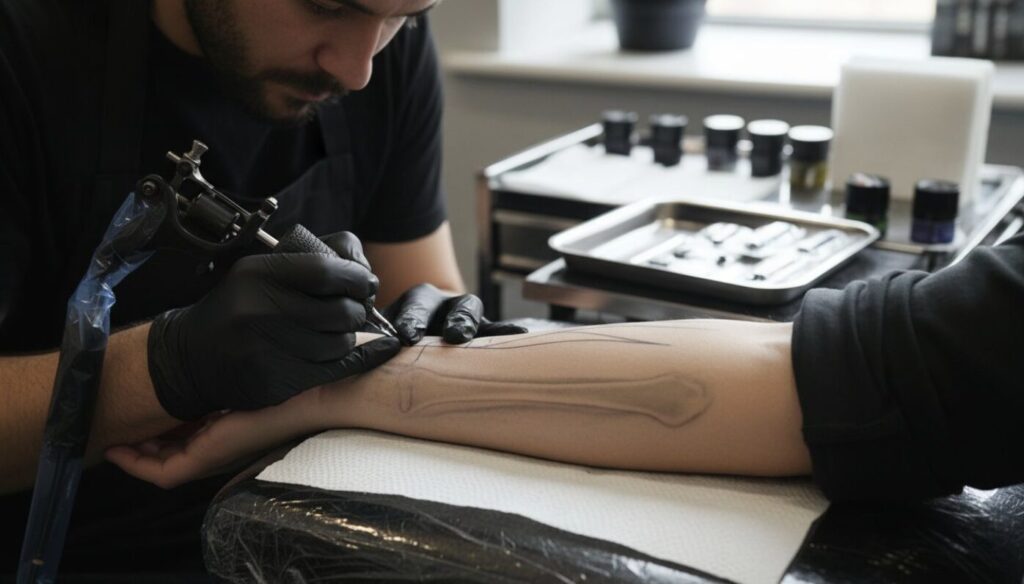 efektivita anestézie v tetovacom salóne