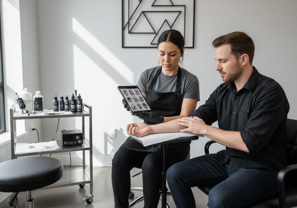 tattoo consultation process