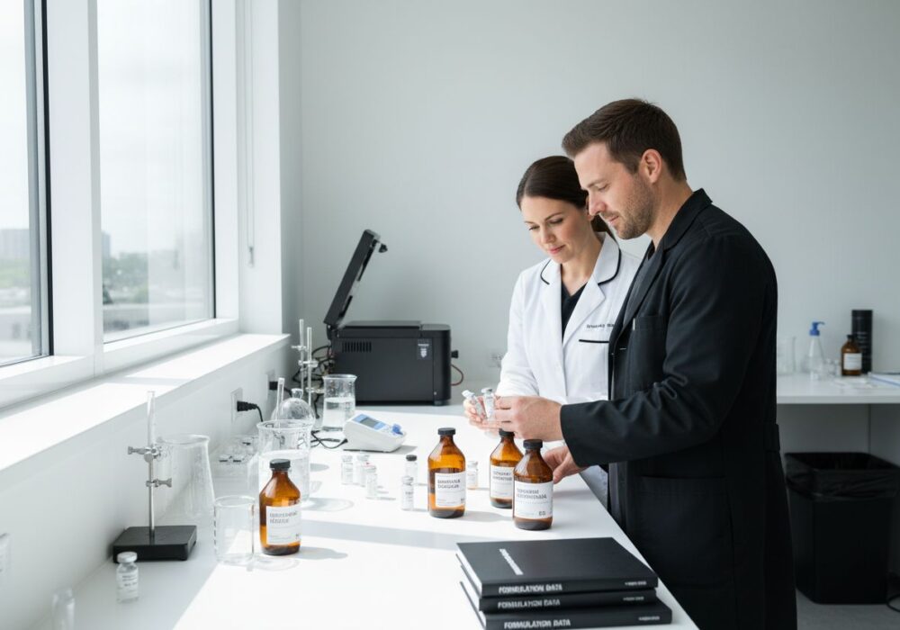 príprava lokálnych anestetík laboratórium