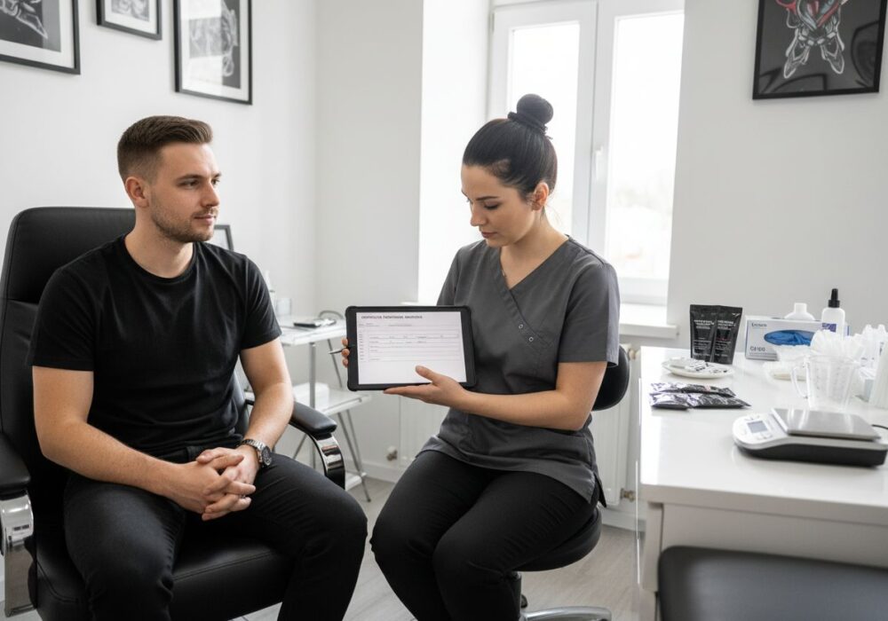 tetovanie konzultácia anestetikum